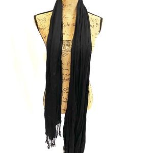 Black scarf
